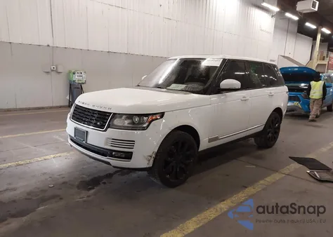 2015 Land Rover Range Rover 3.0L V6 Supercharged Hse из США, поврежденный, VIN SALGS2VF3FA225624
